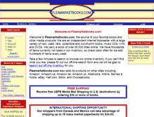 Tablet Screenshot of fleamarketbooks.com